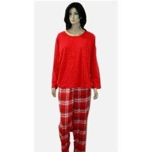 Women's Plus Size PJS Long Sleeve Top Lounge Pants Pajamas  2X